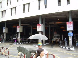 Bus terminal near Komtar Penang