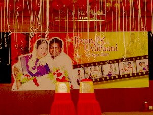 Alpha Wedding Planners set up in Laguna Merbok Clubhouse