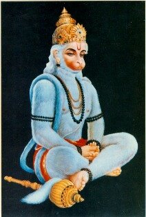Hanuman the monkey God